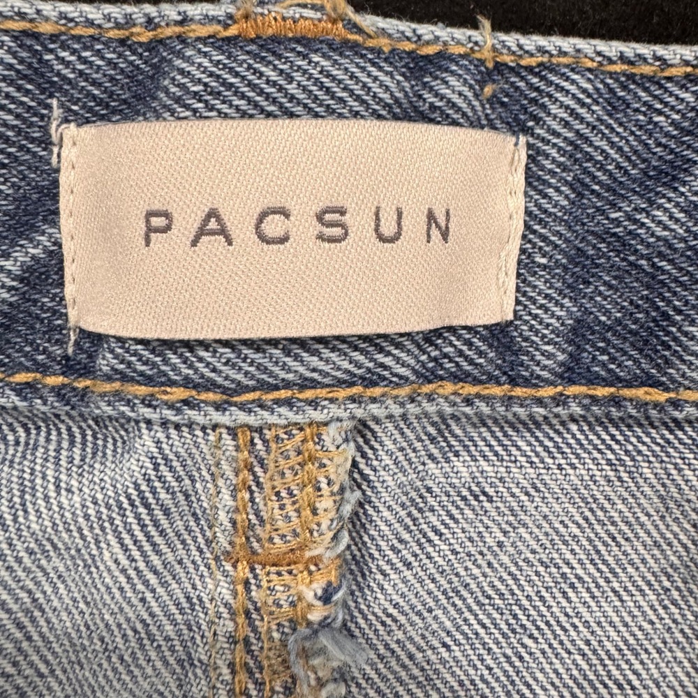 PacSun Casey Low Rise Baggy Jeans Medium Wash 34x33 NWT 100% Cotton - Picture 5 of 9